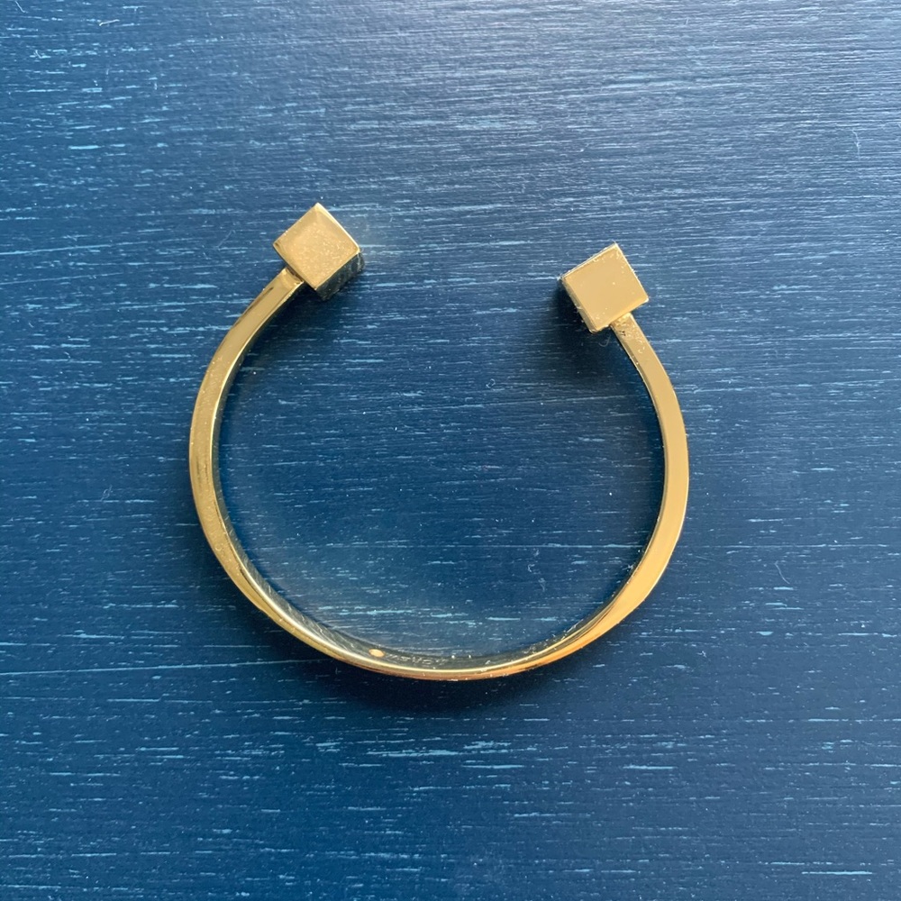 J.Crew gold bangle, NWOT